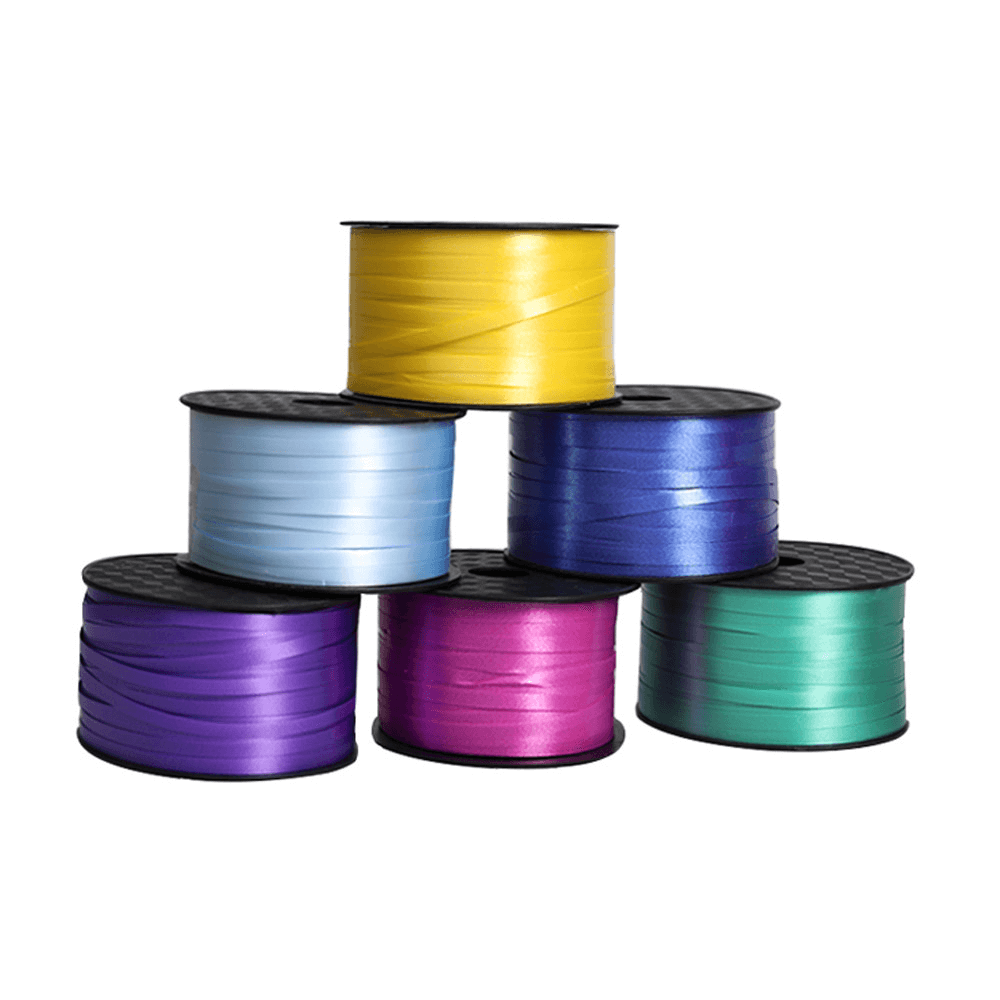 Satin-Laserschnur-Curling-Ballonbandrolle